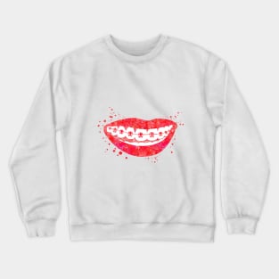 Teeth braces Crewneck Sweatshirt